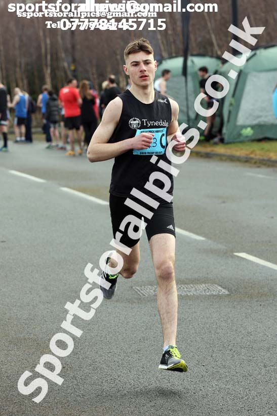 Senior mens Good Friday Elswick Harriers Relay, Newburn, Newcastle. Photo: David T. Hewitson/Sports for All Pics